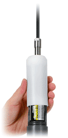 Easy-to-change batteries with an IP67 rated waterproof battery compartment